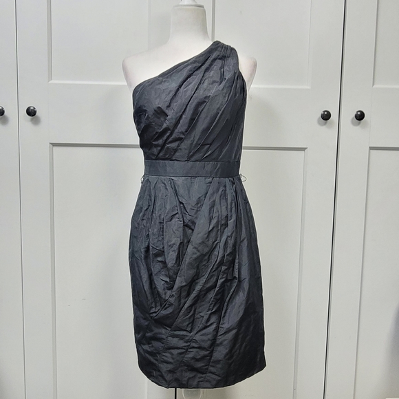 Carmen marc valvo collection one shoulder dress - Picture 3 of 16